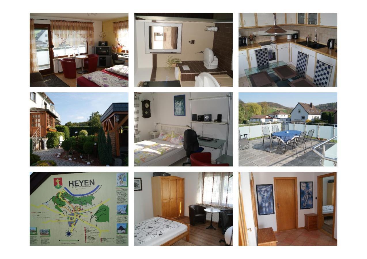Komplette Wohnung Im Schoenen Weserbergland / Heyen Exteriér fotografie